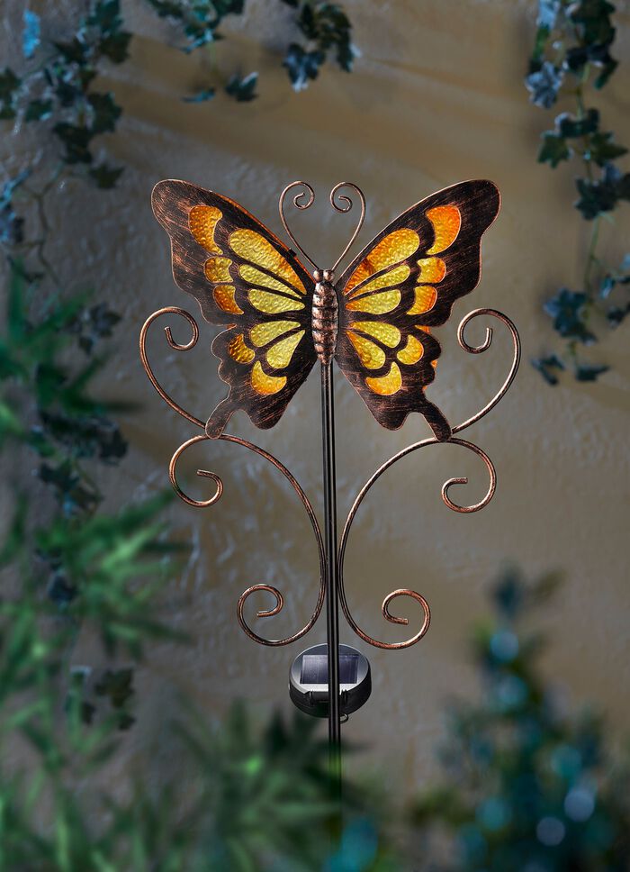 Solarstecker aus Metall und Glas 