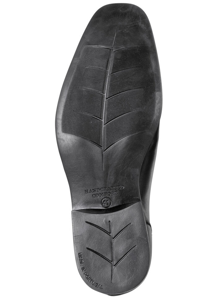 Slipper aus Rind-Nappaleder SCHWARZ