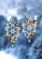 Fensterbild Stern, 2er-Set 