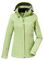 Modische Damen-Funktionsjacke mit abnehmbarer Kapuze MINT