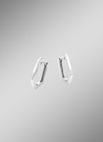 Glänzende Klappcreolen 