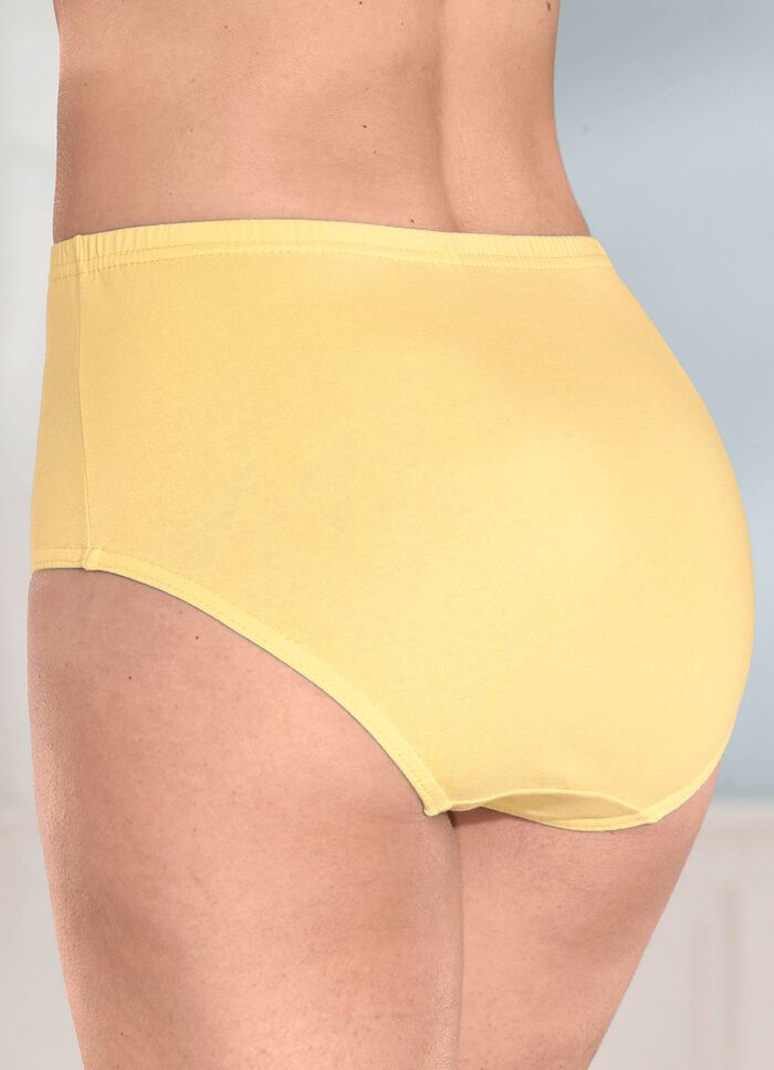 Viererpack Slips mit Gummizug im Bund 
