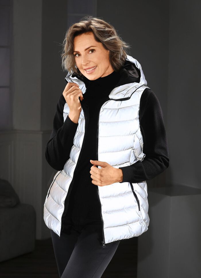 Weste mit reflektierender Beschichtung 