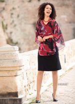 Kleid in angesagter Two-in-One-Optik 