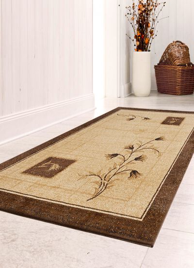 Br&uuml;cken und Teppiche mit Pflanzen- und Rankenmotiv 