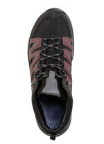 Wetterfester Schnür-Bootie mit Klimamembrane ausgestattet SCHWARZ-BORDEAUX