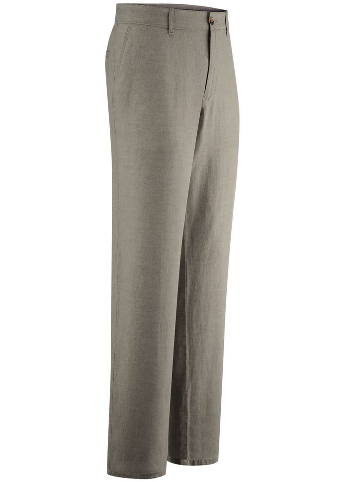 "Francesco Botti"-Hose mit Leinen in 3 Farben 