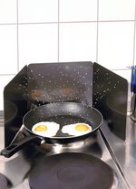 Spritzschutz aus Metall 