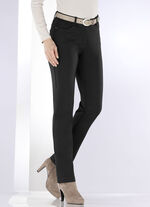 Hose mit sportivem Chic SCHWARZ