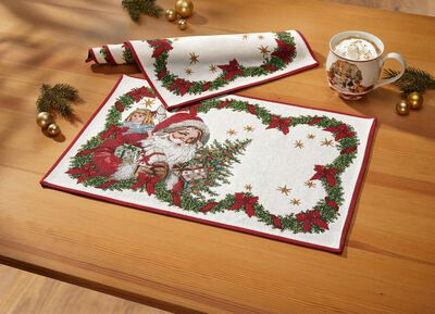 Gobelin-Tischserie aus dem Hause Villeroy & Boch 