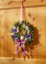 Wandkranz in sch&ouml;ner Farbkombination 