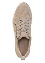 Caprice, trendige Damen-Sneaker, Weite G, mit herausnehmbarem Fu&szlig;bett BEIGE