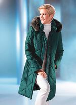 Mantel mit figurfreundlichem Stepp 