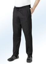 Schlupfjeans mit Gummibund und Kordelzug in 4 Farben SCHWARZ