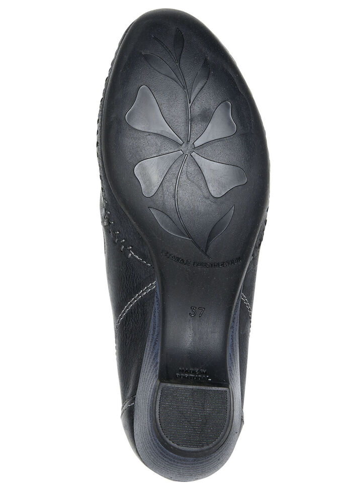 ELENA EDEN, stilvolle Damen-Pumps, Weite G, mit herausnehmbares Fußbett SCHWARZ