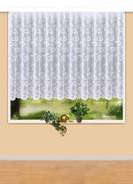 Blumenfenster-Store mit Universalschienenband 