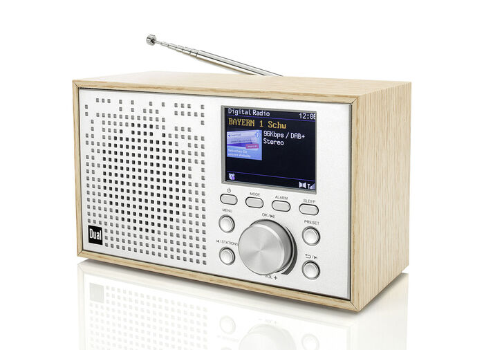 Dual DCR-100 Digitalradio im Holzdesign