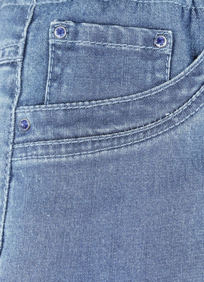 Rock in gerader Schnittf&uuml;hrung HELLBLAU