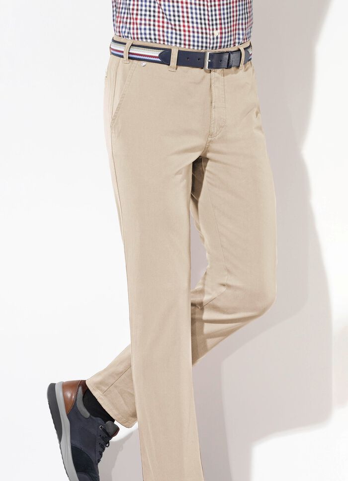 "Br&uuml;hl"-Hose mit G&uuml;rtel in 3 Farben KITT