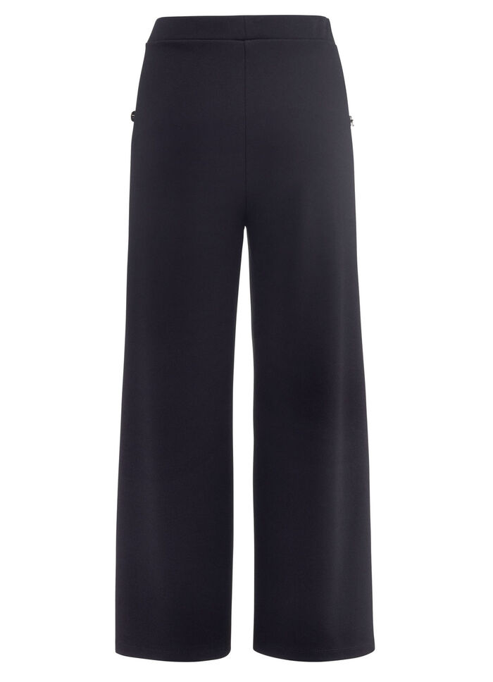 Culotte mit Zierkn&ouml;pfen SCHWARZ