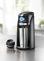 Kaffeemaschine mit integriertem Mahlwerk 