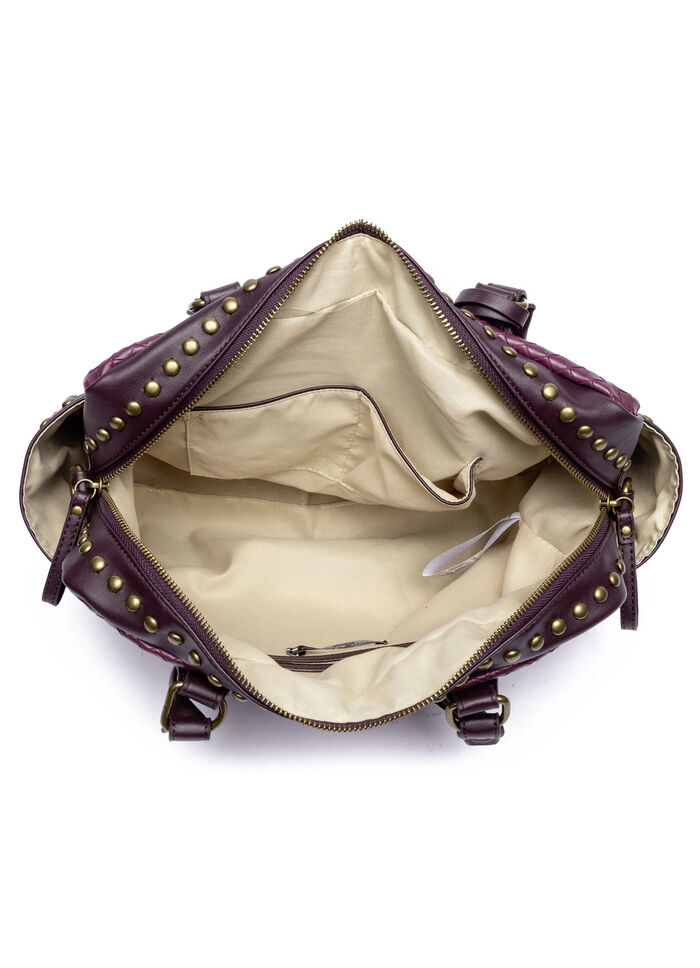 Collezione Alessandro Tasche mit trendigen Ziernieten BORDEAUX