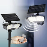 LED-Solarstrahler mit Bewegungsmelder 