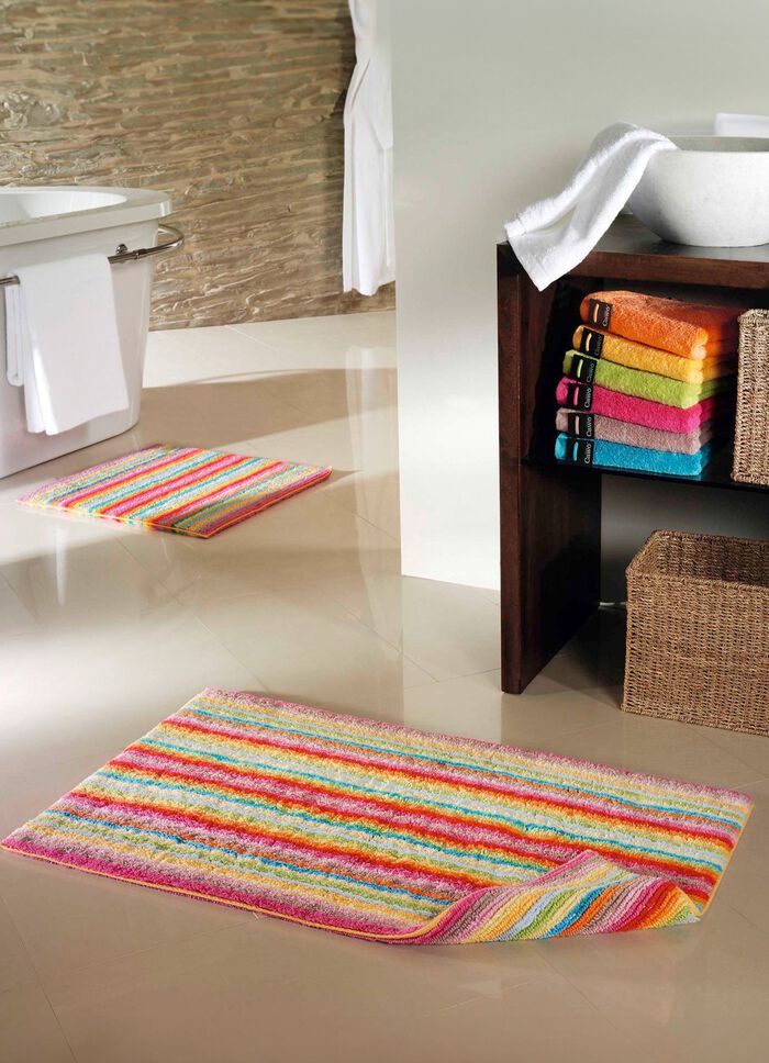 Wende-Badteppich aus 100% Baumwolle 