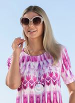 Silberfarbene Schlangenkette mit Anh&auml;nger 