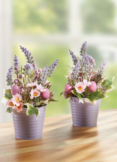 Oster-Gesteck, 2er-Set 