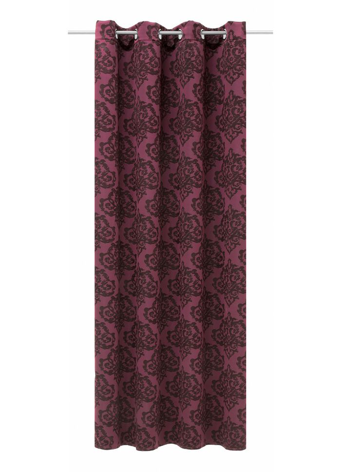 Verdunkelungsschals mit Ösen BORDEAUX