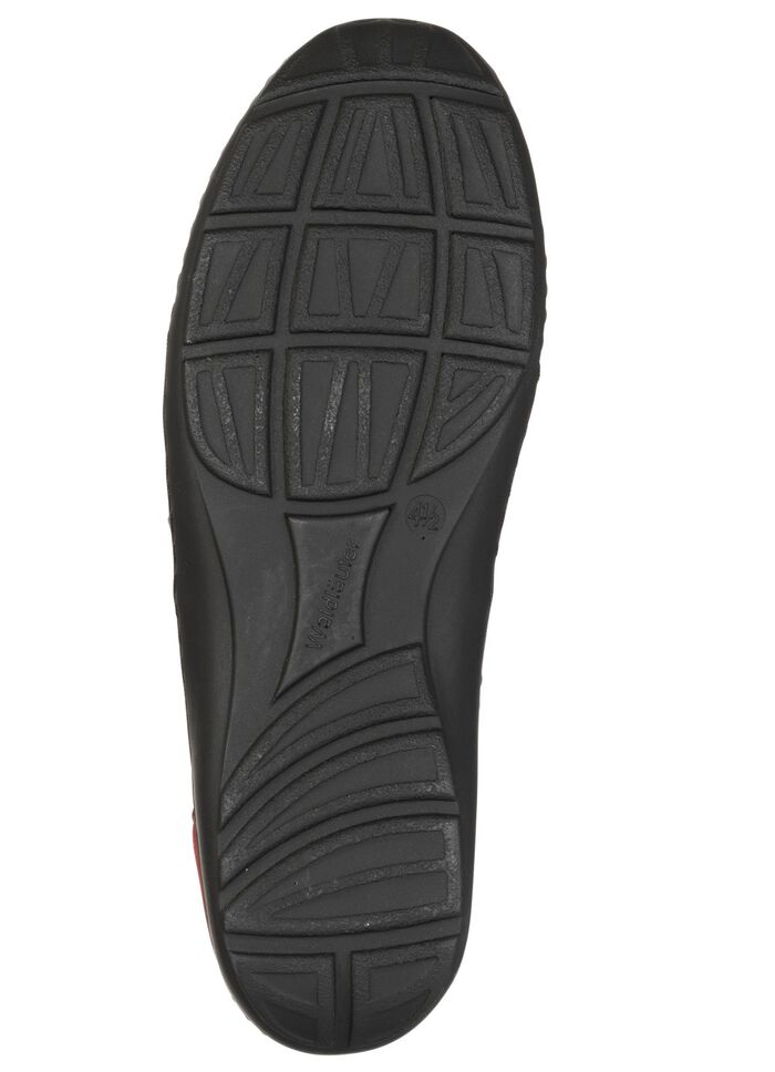 Waldl&auml;ufer, bequeme Damen-Slipper, Weite H, mit herausnehmbarem Fu&szlig;bett 