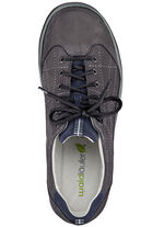 Waldläufer Schnürschuh aus hochwertigem Leder GRAFIT