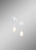 Tropfenf&ouml;rmige Muschel-Ohrh&auml;nger 