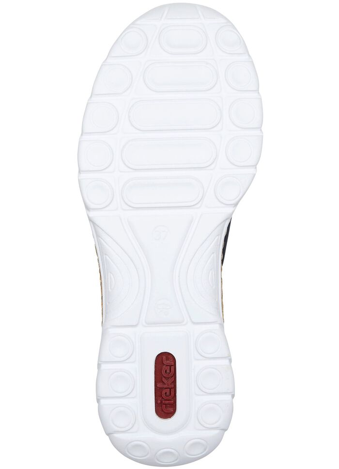 Rieker, sportliche Damen-Sneaker, mit MemoSoft Decksohle DUNKELBLAU