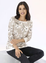 Fabelhaftes Shirt mit 3/4-langen &Auml;rmeln 