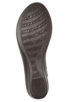 ELENA EDEN, sommerliche Damen-Sandaletten, Weite G, aus Leder JEANS