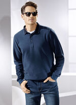 Poloshirt von &bdquo;Milano Italy&ldquo; DUNKELBLAU