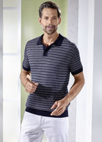 Poloshirt in Strickqualit&auml;t 