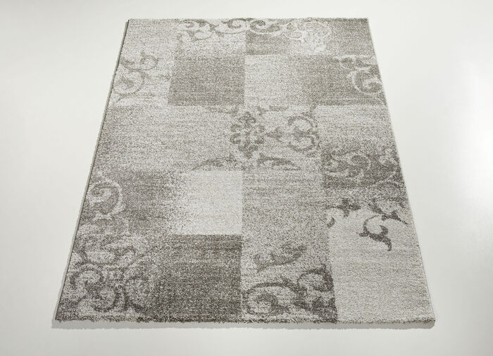 Farbharmonische Brücken und Teppiche GRAU