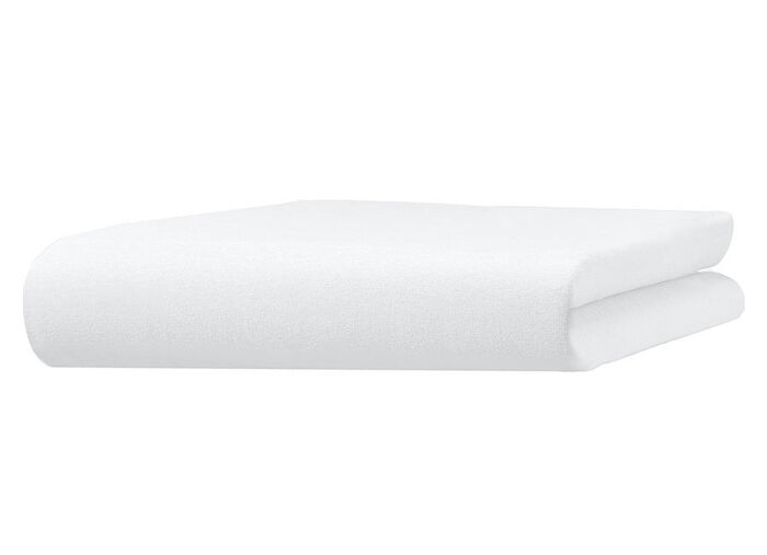 irisette Mako-Jersey-Spannbetttuch WEISS