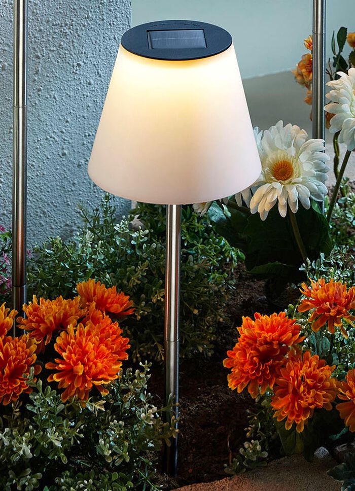 Gartensteckleuchte Solini mit Erdspie&szlig; 