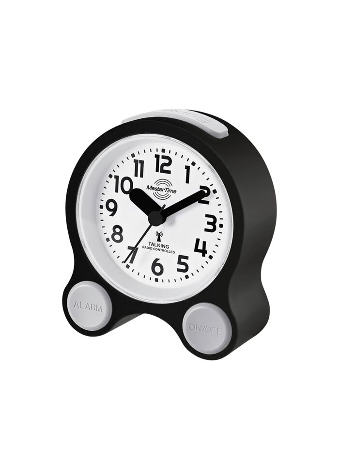 Funk-Wecker Master Time MTC-71031-12B mit Sprachfunktion 
