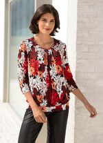 Shirt mit sch&ouml;ner F&auml;ltelung in 2 Farben 