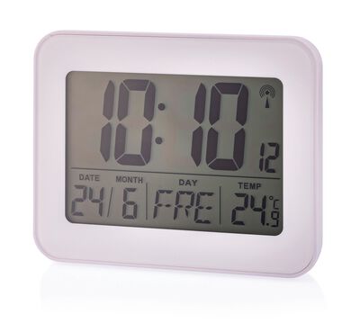 Funk-Wecker mit Kunststoffgeh&auml;use 