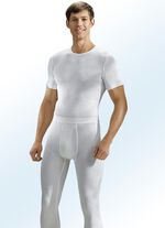 Hermko Dreierpack Unterhosen aus Feinripp mit Eingriff, wei&szlig; 