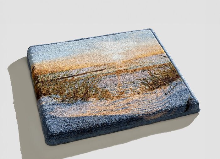 Badgarnitur von Grund mit rutschhemmender Latex-R&uuml;ckseite 