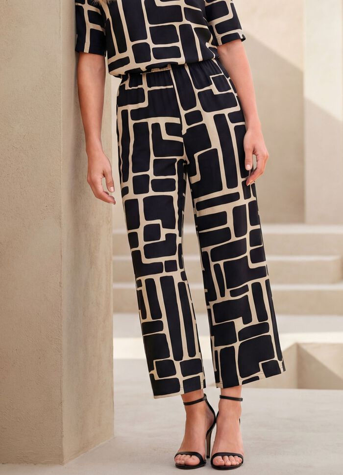 Hose in modischer 7/8 L&auml;nge 