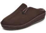 Atmungsaktive Herren-Hausschuhe, mit Schurwolle 