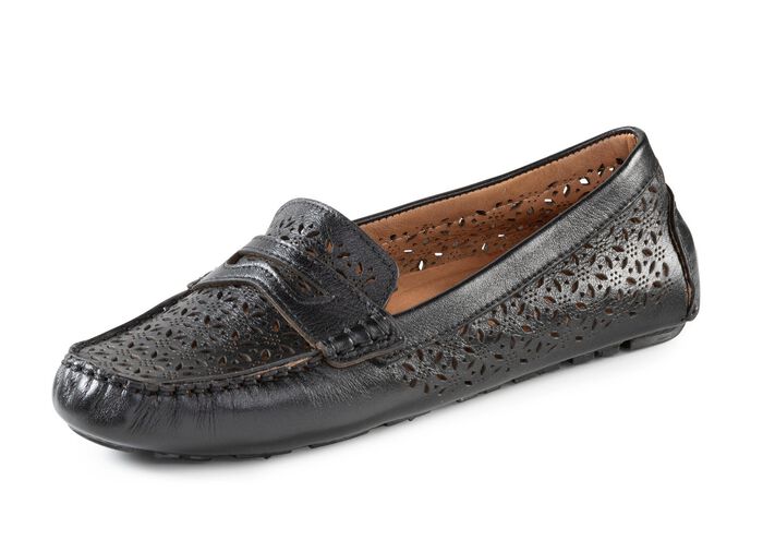 Gemini Slipper aus schattiertem Nappaleder 